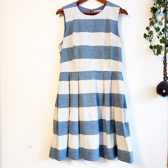 GAP Striped Cotton Summer Dress 8